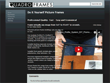 Tablet Screenshot of diypictureframing.biz